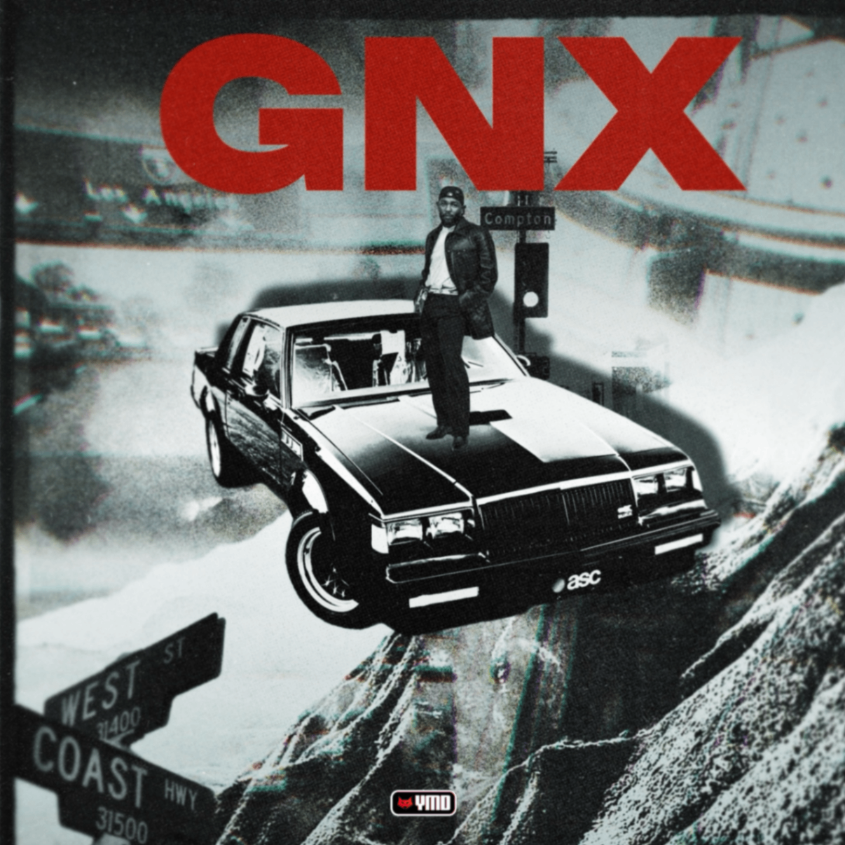 GNX — crowd collage cover art