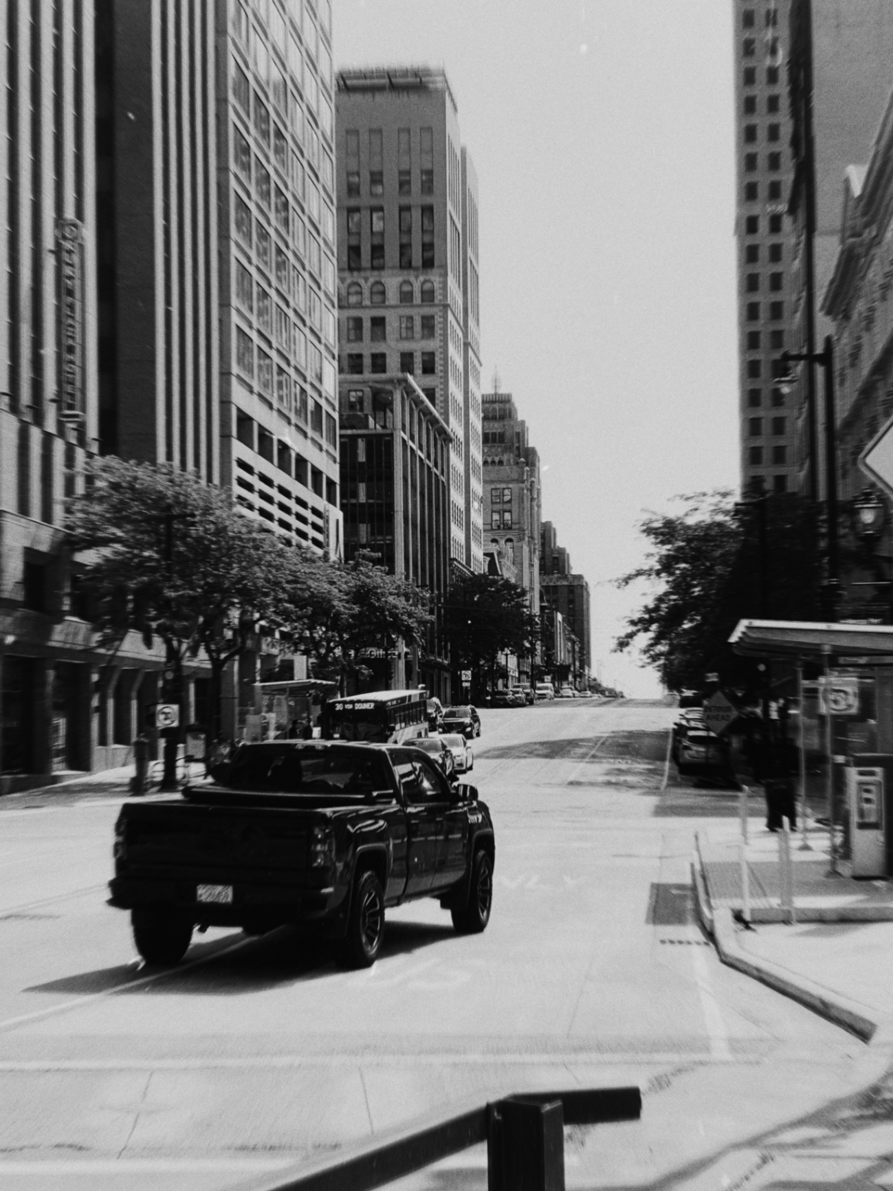 Downtown Milwaukee street